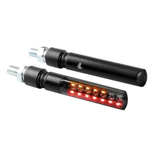 LAMPA Line SQ Rear, indicatori di direzione a led sequenziale e luce di posizione/stop posteriori - 12V LED