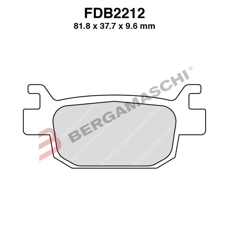 FDB2212EF - PASTIGLIE FERODO FDB2212EF