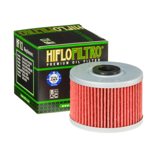 FILTRO OLIO HF112 - HONDA DOMINATOR 650 - XR250/400R - KAWASAKI KX/KLX 250/300/450